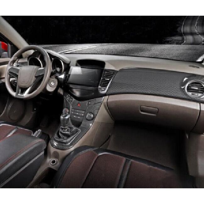 Для Chevrolet Cruze 2010-2016 Накладка Отделка Углеволокно Внутренняя Ручка Двери Чаша Чашки