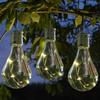 2X Waterproof Solar Lights Multi Color Outdoor Hanging Led Light Fence Warm White Dusk To Dawn Lamp Clip For Garden Decor Garden