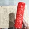 1Pc/1 Set Polymer Clay Flower Texture Roller Pottery Clay Modeling Patterned Roller DIY Household Ceramic Slab Clay Tile Textured Embossing Tools