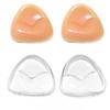 1pair Women Breast Push Up Pad Bra Cup Thicker Silicone Insert Pad Nipple Cover Stickers Invisible Lift Up Bra Bikini Inserts