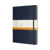 Moleskine Notebook Classic Notebook Hardcover Lined XL Size Wide X 25cm Sapphire Blue QP090B20 (19cm Long)