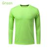 (40-95КГ) Мужская легкая влагоотводящая футболка с длинным рукавом для марафона, бега и фитнеса на открытом воздухе