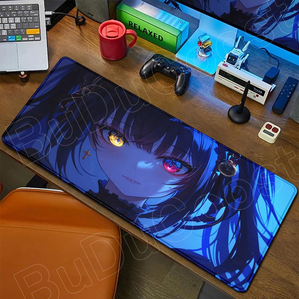 HD Милая Девушка Большой Коврик для Мыши Аниме Date A Live Коврик для Мыши Ноутбук Игровые Аксессуары Клавиатура Рабочий Стол Токисаки Куруми Тока Ятогами