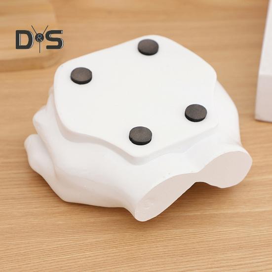 Чаша для хранения рук в форме ладони, украшение из прочной смолы для домашнего офиса, многофункциональная коробка для хранения часов, ювелирных изделий, ключей, безделушек, держатель, органайзер