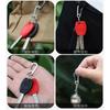 10Pcs Carabiner Hook for Camping Hiking Fishing D Shape Keyring Carabiner Spring Snap Clip Hook Snap Hook Carabiner Clip