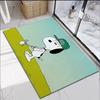 Дисней Снупи Дверной коврик Милый мультяшный Детская комната Домашний декор Нескользящий Моющийся ковер Спальня Ванная комната Кухня Входной коврик