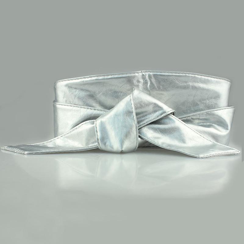 1 шт., женский мягкий кожаный широкий пояс с бантом для платья, аксессуары для одежды