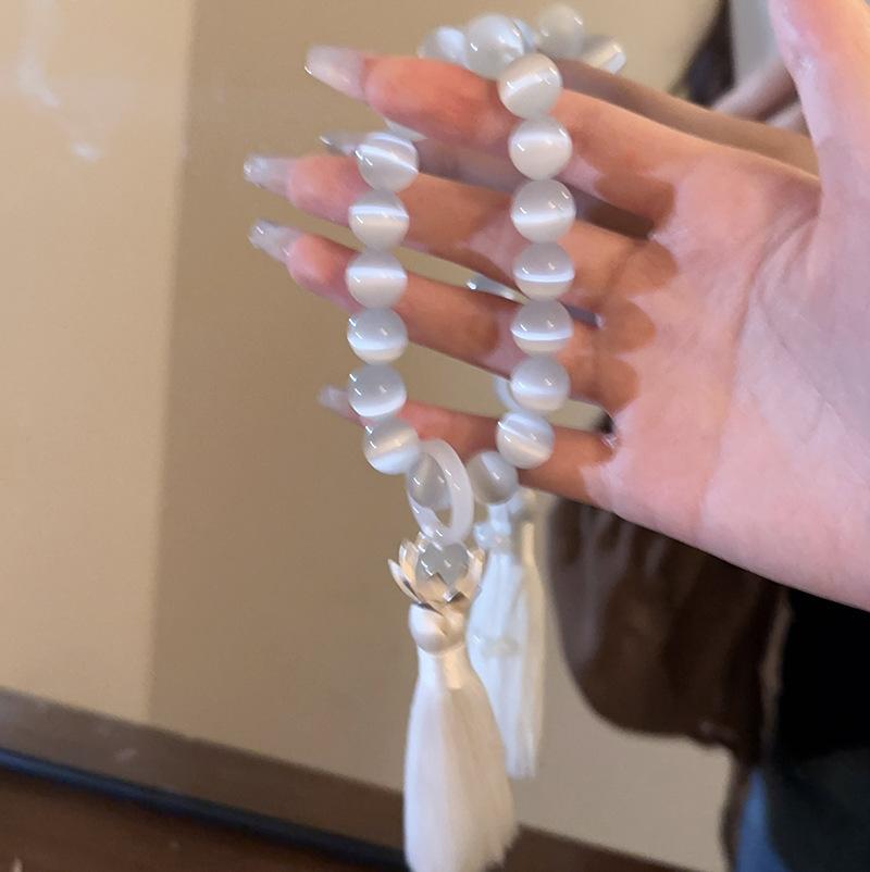 Natural Stone Bracelets Sweet Dopamine Pearl Baroque Bracelets Simple Collarbone Chain Fashionable Temperament Accessory