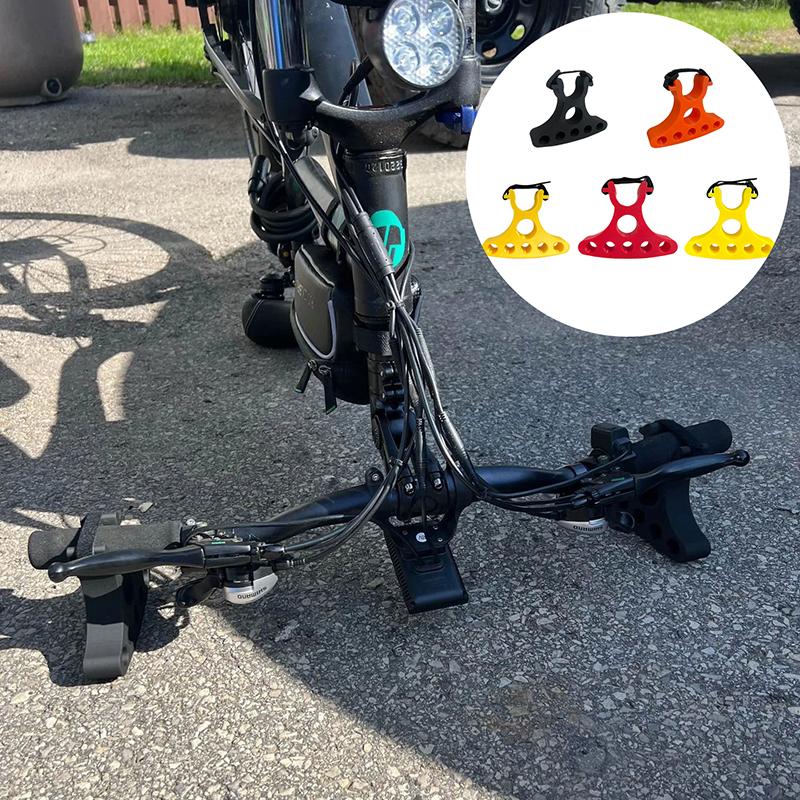 1Pair Bike Handlebar Stand Clip-On Stabilizer For Inverted Parking Stable Maintenance Bicycle Repair Tool