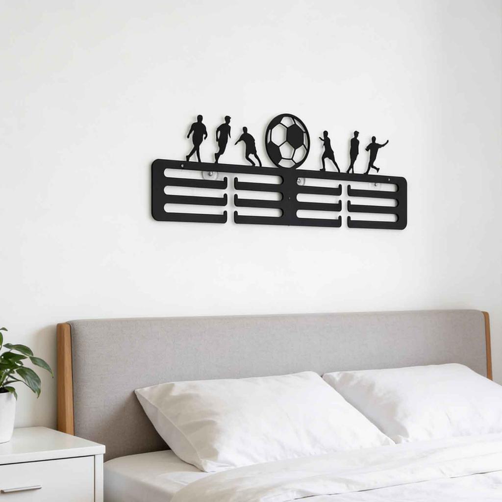 Football Medal Wall Hooks Star Pattern Clothing Use Multi-Style Metal Rack Hanger Bracket Eco-Friendly Triathlon Running Sport