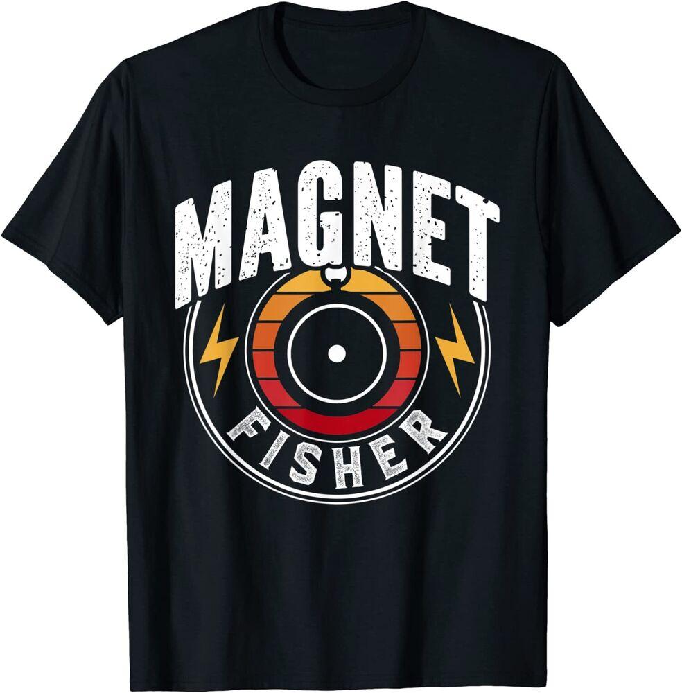Футболка унисекс Magnet Fisher Fishing Magnets Fisherman