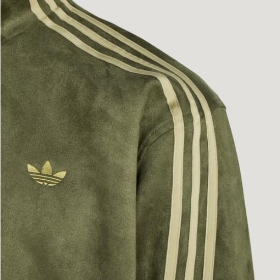 Adidas Originals CTT Китайская спортивная куртка Повседневная куртка KT3847 Унисекс Зеленый