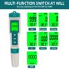 Тестовая ручка 7 в 1 PH/ORP/EC/TEMP/SALT/SG/TDS, ЖК-дисплей с подсветкой, водонепроницаемый IP67, тестер качества воды, многофункциональный прибор для анализа
