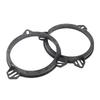 2Pcs Speaker Spacer Adapter Mount 6.5 Inch Black Door Speaker Adapter Spacer Rings Replacement for