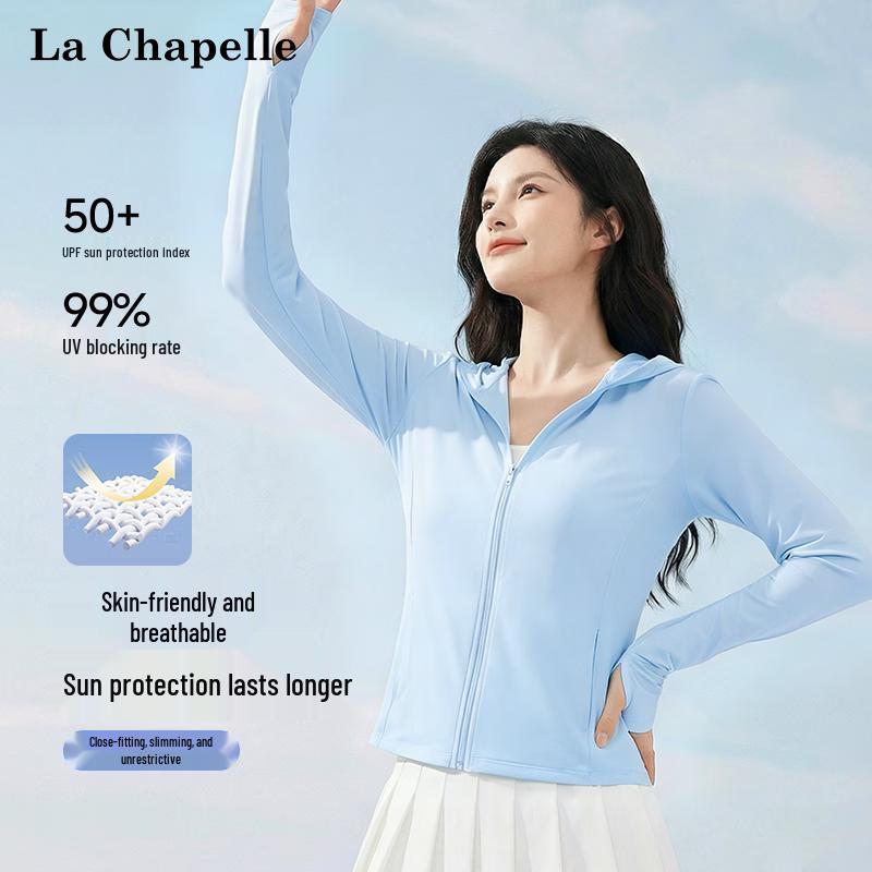 Женская худи La Chapelle с защитой от солнца, приталенного кроя
