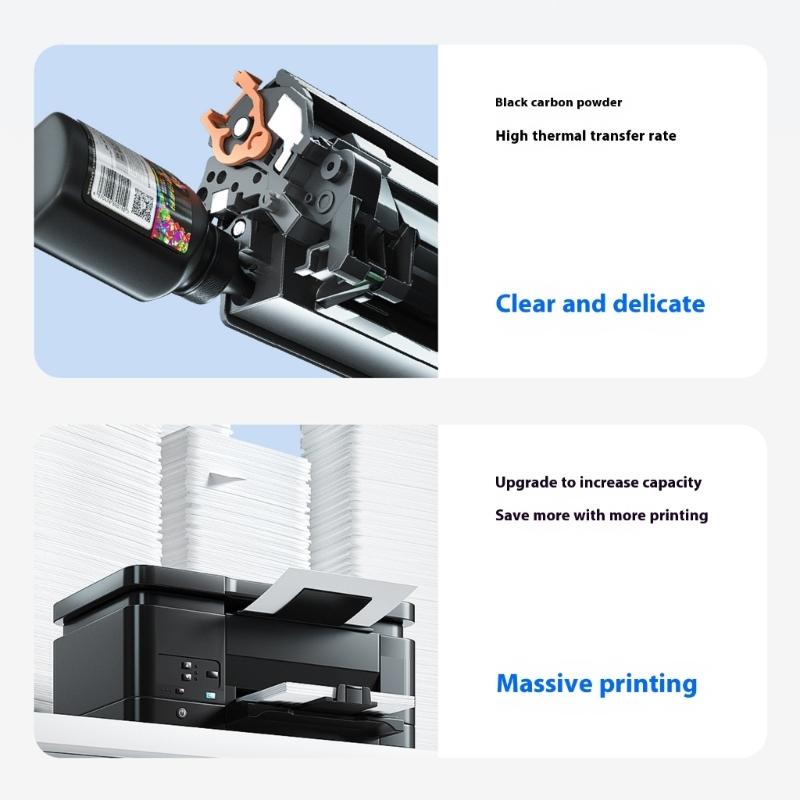 CF280A Recyclable Toner Powder Cartridge Easy Snap Installation For Office Home High Volumes Printing Needs
