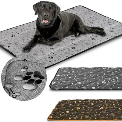 Кровать для собаки MAT 100x70 см Водонепроницаемая, 3 УЗОРА, 2 РАЗМЕРА 100x70, 120x80