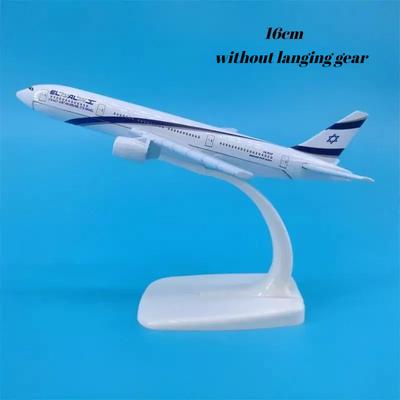 16/20 см Литой Металл B-777-200 B787 El Al Авиалинии Самолет Израиль Модель Сплав Самолет С Подставкой Коллекция Дисплей
