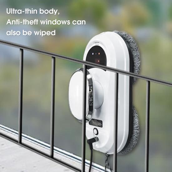 Робот для мытья окон, автоматический сильный впитывающий ультратонкий полезный электрический пылесос для стекла, бытовые принадлежности