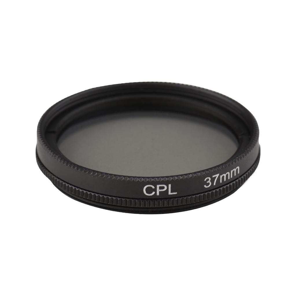 37MM Professional Smartphone CPL Filter Set Clip on Circular Polarizer Lens with Universal Phone Clip Lens Protector