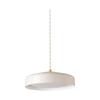 003414 EON LED PENDANT LIGHT S, Steel and Brass, Living Room, Dining Room, Multi-Light Use (Greige)