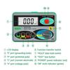 High Accuracy Ground Resistance Meter DY4100  0-2000Ohm Megohmmeter Earth Tester for Lightning Protection & Electrical Safety