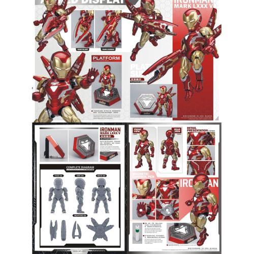 HiPlay Morstorm Iron Man MK85 SD Edition Pre-Colored Plastic Model Kit