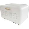 Okato Miffy Bread Case, Medium, for Bread Storage, Keeps Kitchen Areas Tidy and Organized. Dimensions: 35.5cm Wide X 23.5cm High X 23.5cm Deep.