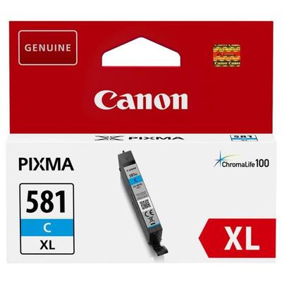 Canon Чернильный картридж CLI-581C XL большой емкости, голубой (CLI581XL)