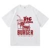 Funny Big Kahuna Burger T Shirt Healthy Breakfast Retro Fashion Men/women Clothing Vintage Harajuku High Quality Cotton Tshirts