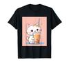 Bubble Things Printed Kawaii, Cat, Boba, Tea, Cute, Japanese, T-shirt