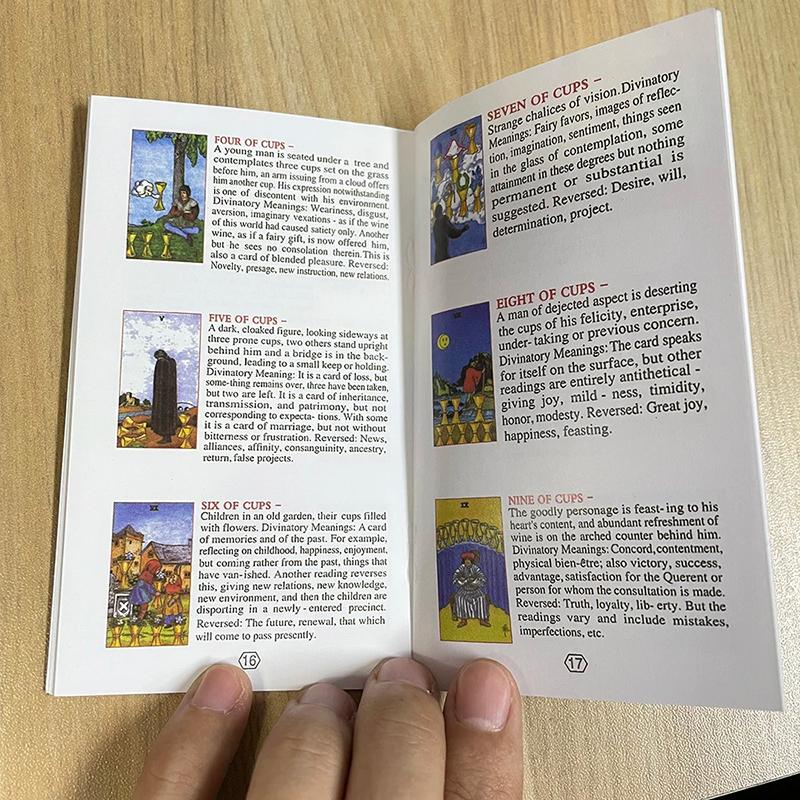 Tarot Deck For Work With Guide Book Prophet Oracle Cards Divination Fortune