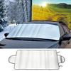 Hot Sale!!Car Windshield Snow Cover Winter Ice Frost Guard Sunshade Protector 1Pcs