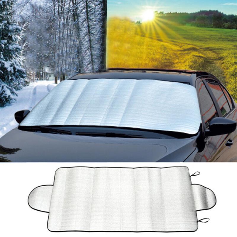 Car Windshield Snow Cover Winter Ice Frost Guard Sunshade Protector