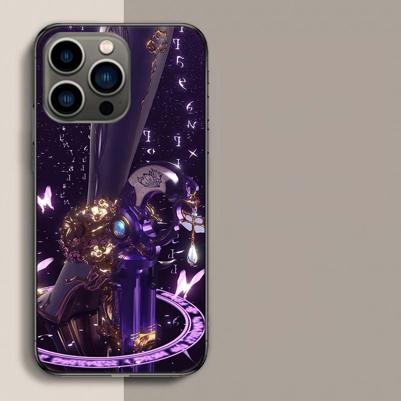 Чехол Bayonetta для iPhone 17 Air 15 Pro 14 Plus 16 Pro Max 12 13 Mini 11 16E X XS. Милый чехол в стиле фунда.