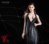 VSTOYS 19XG52 Beautiful Woman Evening Cabaret Dress and High Heel Shoes Set and Body Not for Scale Action Compatible with TBLeague and Other Figure