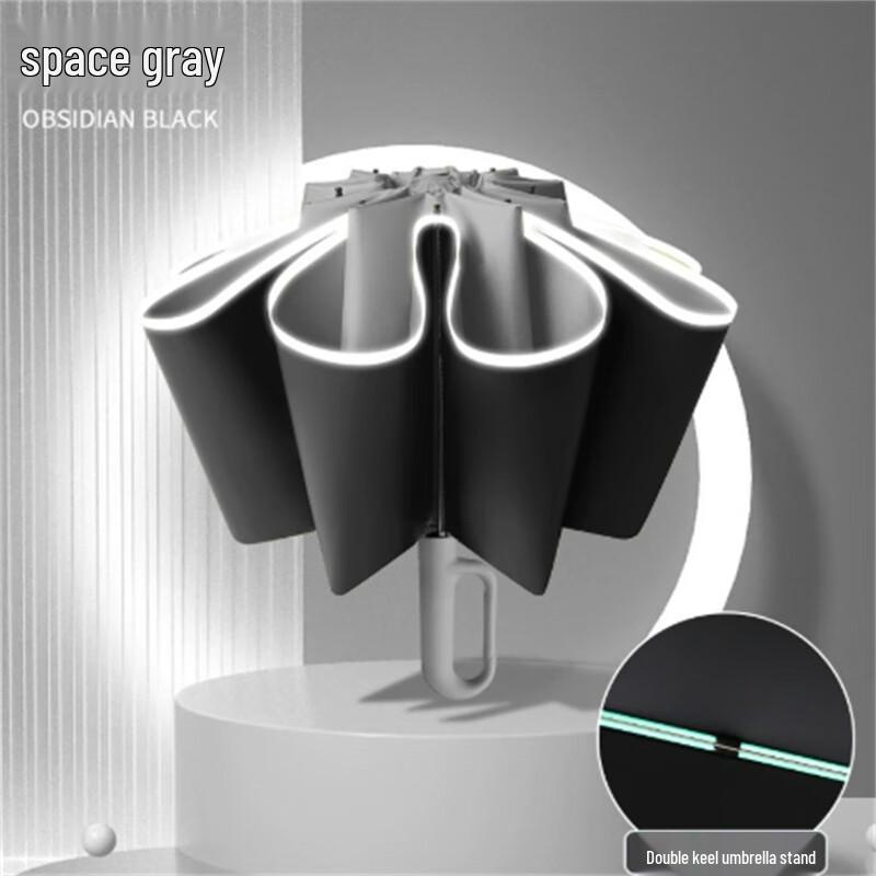 Ручной двусторонний ветрозащитный зонт Ximengyuan с 8 ребрами