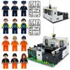 1607A Halden Prison Scene Building Blocks Children Assemble Building Blocks Toys