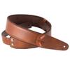 RightOn STRAPS Guitar Strap, Width 6cm, Length 95-150cm, Charm, Brown