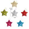 Gold Glitter Star Pendant - Christmas Tree Ornament