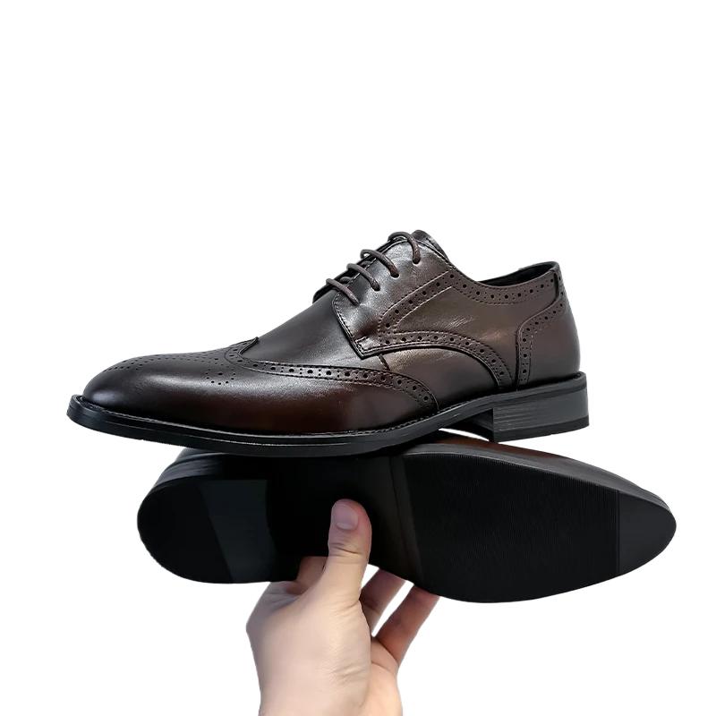 Fashion Leather Shoes For Man Genuine Leather Big Size Shoes High Quality Designer Formal Shoes Casual Shoes Fashion Business