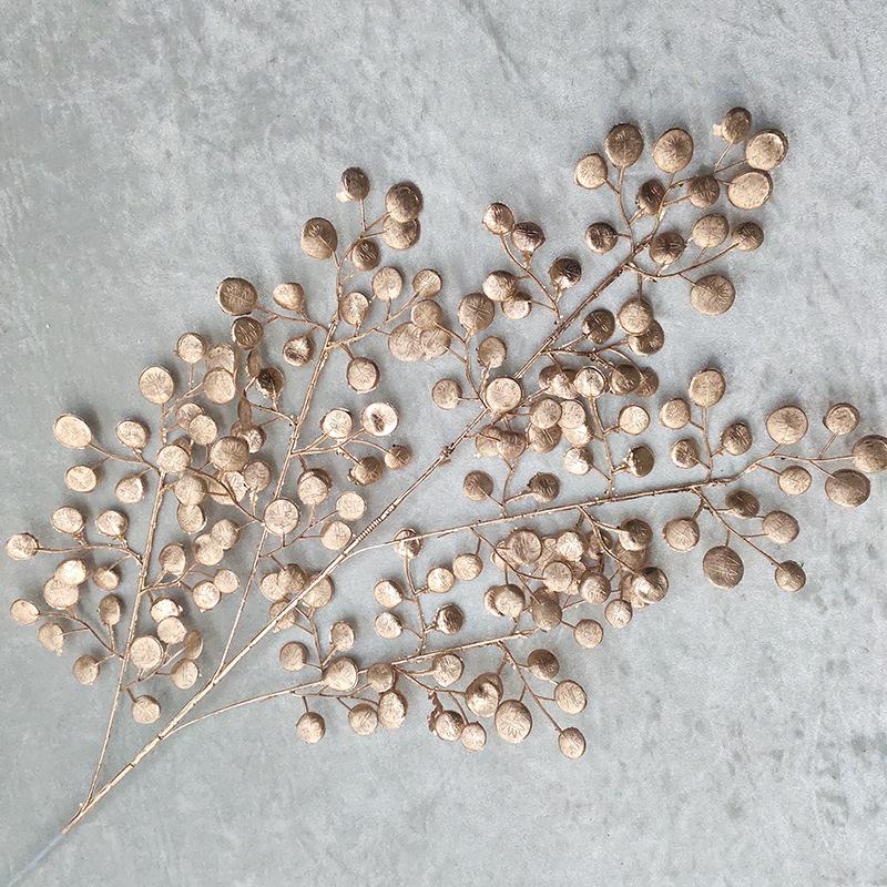 Новый золотой симуляционный растение искусственный букет украшение комнаты цветочная композиция разбросанный хвост подсолнечник лист шелковицы персидская ива
