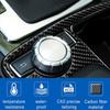 For Mercedes-Benz C-Class W204 W212 Carbon Fiber Interior Gear Shift Cover Trim