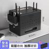 Набор ящиков для хранения WiFi-роутера, приставки и других медиаустройств из углеродистой стали для гостиной, с крышкой для модема и розетки