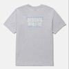 Футболка с коротким рукавом и принтом DescenTe Warding Backgraphic B1 sq123uTs31 Mgry prnT whT0