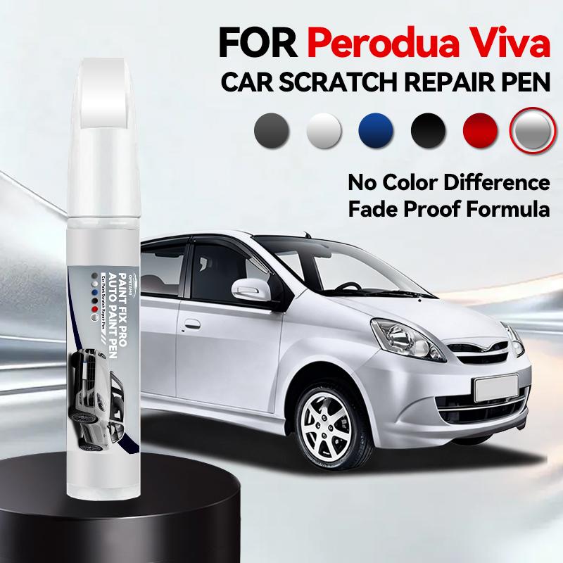 Vehicle for Exclusive Use For 1990-2026 Perodua Viva Paint Repair Pen Touch Up Scratch Remover DIY Auto Accessories Black White