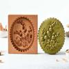 Cookie Stamp Decoration Gingerbread Cookie Mold Baking Mold Wooden Cookie Mold Carved Cookie Mold