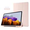 Кожаный чехол для планшета с гнездом для стилуса для Samsung Tab S8/Plus/S8 - защитное и стильное решение