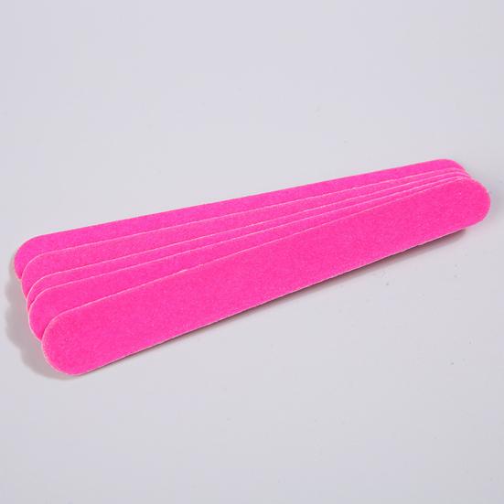 20/100Pcs 100/180 Grit Wooden Nail Files Compact Portable Multipurpose DIY Disposable Nail Files Manicure Tool Set