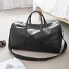 Large Capacity Waterproof PU Travel Bag for Men and Women